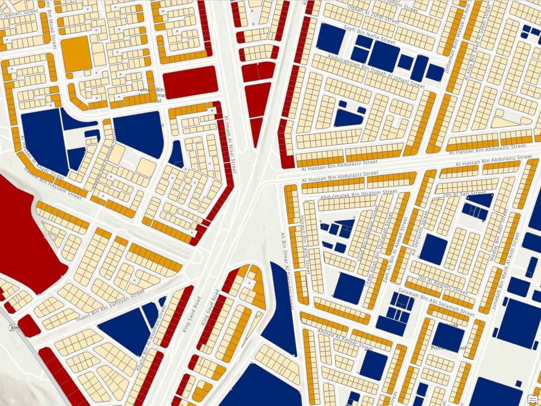 خريطة الإشتراطات